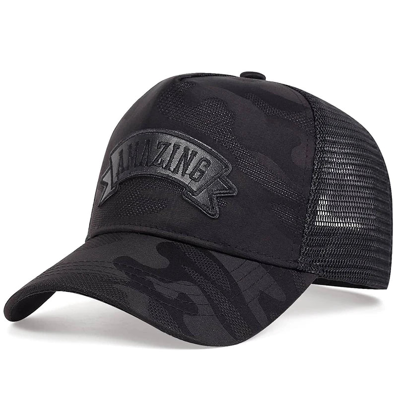 Unisex Amazing Letter Embroidery Baseball Caps Spring Summer Outdoor Adjustable Casual Hats