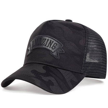 Unisex Amazing Letter Embroidery Baseball Caps Spring Summer Outdoor Adjustable Casual Hats