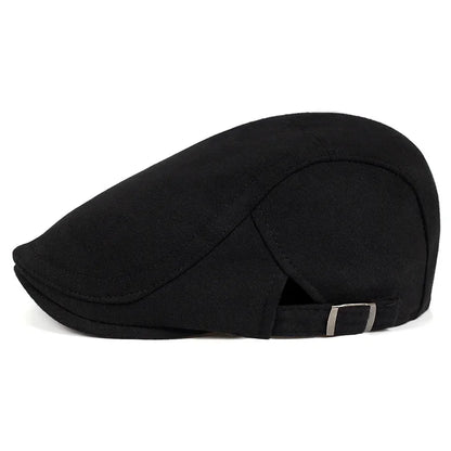 Retro British Style Newsboy Cap Men Vintage Luxury Unisex Octagonal Flat Capcotton Ascot Caps Khaki