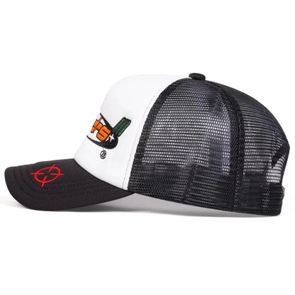 Unisex Bystndrs Letter Embroidery Baseball Net Caps Spring Summer Outdoor Adjustable Casual Hats