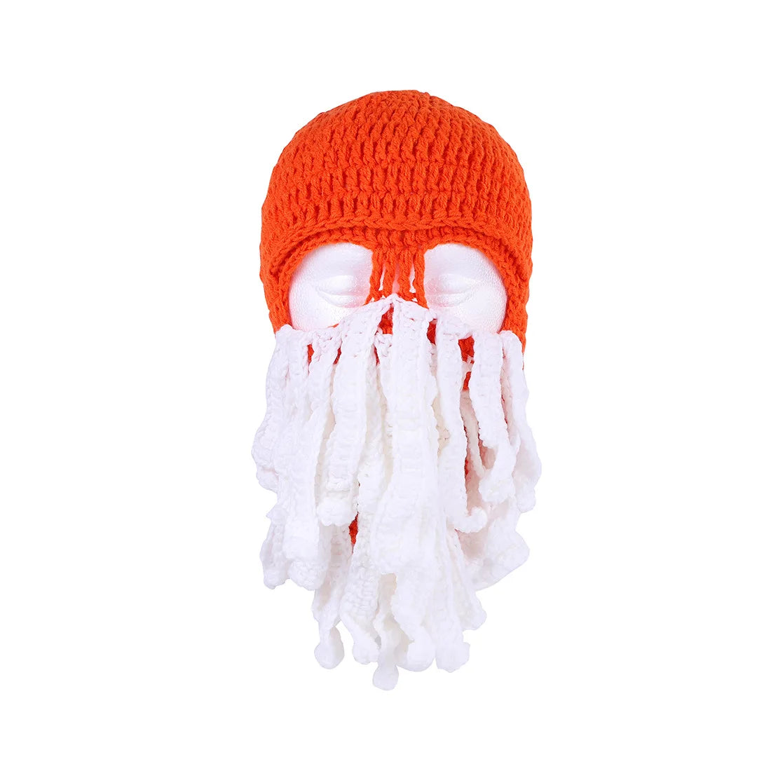 Handmade Tentacle Octopus Cotton Hat Crazy Party Squid Balaclava Winter Warm Skull Bean Men Best