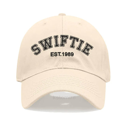 Swiftie 1989 Embroidery Baseball Cap Men Women Unisex Washed Cotton Dad Hat Sun Gift Fans Outdoor
