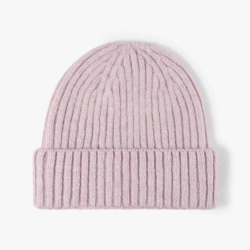 Cool Women Man Autumn Winter Thick Wool Beanie Hat Outdoor Earflaps Warm Knitted Cap Men - Thick