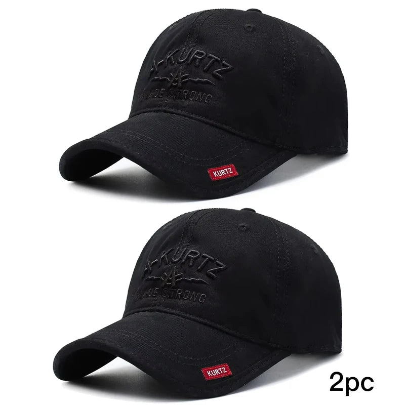 Spring New Baseball Cap Men's Korean Version Trendy Cap Outdoor Embroidery Sunhat Women's Sunscreen Cap Red Label Small A