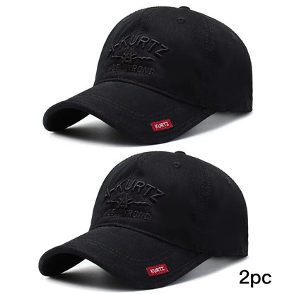 Spring New Baseball Cap Men's Korean Version Trendy Cap Outdoor Embroidery Sunhat Women's Sunscreen Cap Red Label Small A