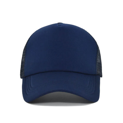 New 2026 Summer Mesh Baseball Cap for Unisex High Quality Adjustable Breathable Trucker Outdoor Sport Sun Hat Snapback Casquette