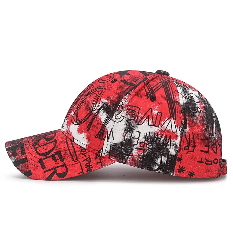 Cool Graffiti Women Men Caps Hat Female Male Sport Visors Baseball Cap Street Trend Sun