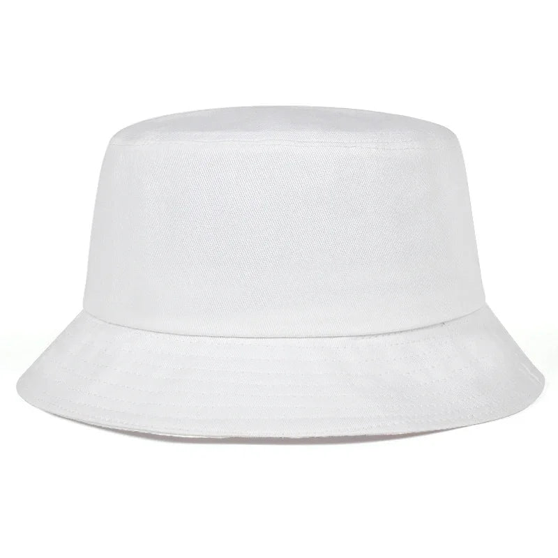 Unisex Solid Color Light Plate Personality Bucket Hats Fishermen Caps Outdoor Casual Cap Sunscreen