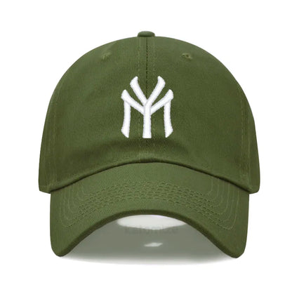 Letter My Embroidery Baseball Cap Women Men Adjustable Soft Washed Cotton Sports Dad Hat Spring