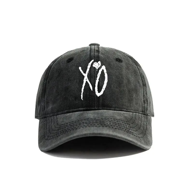 Xo Weeknd Baseball Cap Distressed Hats Men Retro Outdoor Summer Adjustable Dad Hat