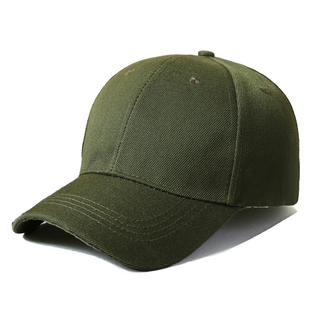 Classic Plain Baseball Cap Men Women Multi Colors Available