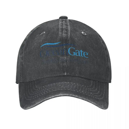 Vintage Oceangate Safety Technician Baseball Cap Unisex Style Distressed Washed Headwear Outdoor All