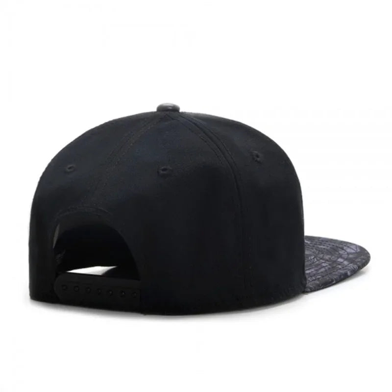 Luxury Brand Leather Baseball Cap Men Women Hiphop Knight Snapback Hat Kpop Adult Outdoor Casual