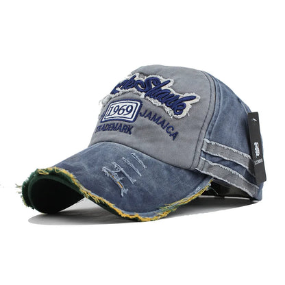 News Outdoor Sports Cotton Baseball Cap Retro Embroidery Men S Hip Hop Rebound Caps Snapback Hats