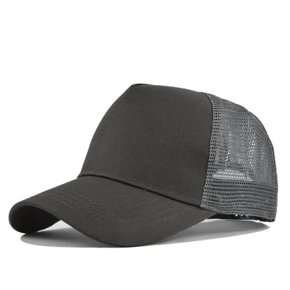 Sunhat Outdoors Trucker Hat Cotton Mesh Breathablebaseball Cap Women Men Summer Sunshade Meshcap