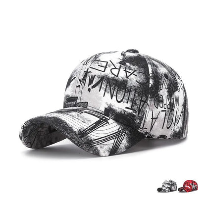 Cool Graffiti Women Men Caps Hat Female Male Sport Visors Baseball Cap Street Trend Sun