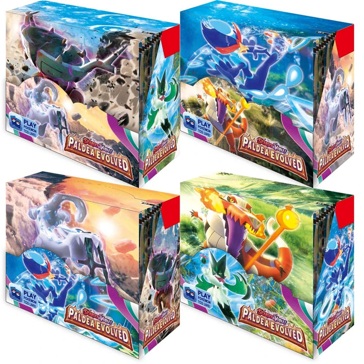 360 Pokémon TCG English Cards Set – Scarlet & Violet 151, Prismatic Evolutions, Phantasmal Flames & Astral Radiance Booster Trading Cards