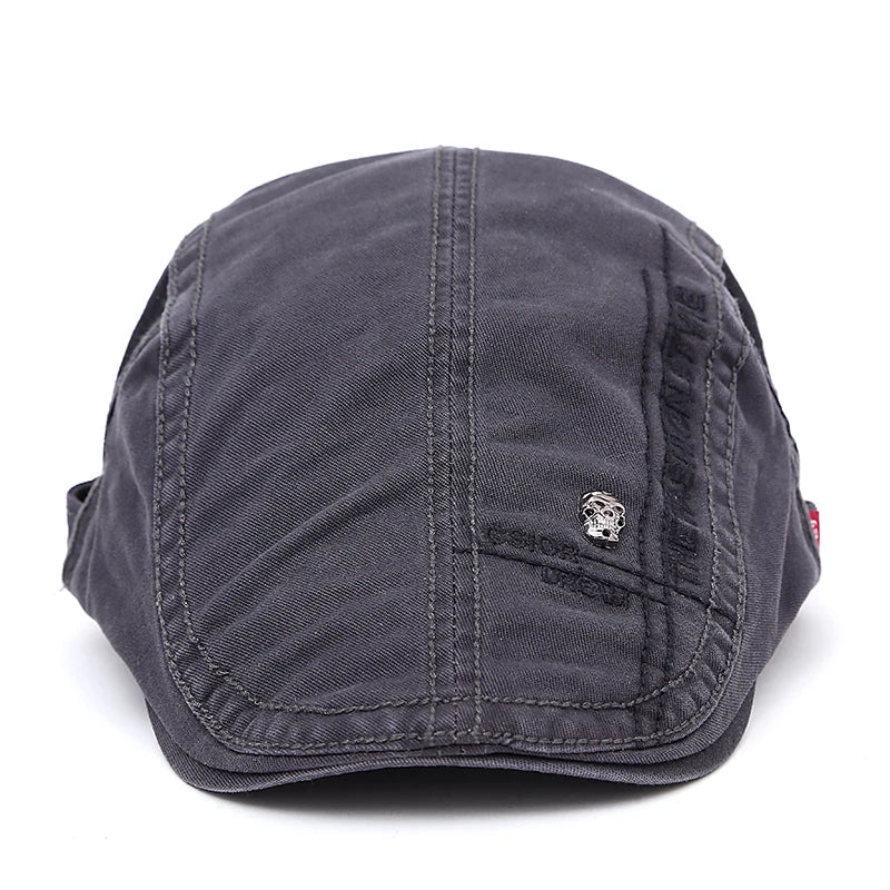 Aumnr Autdoor Sports Cotton Berets Caps Men Women Casual Peaked Letter Embroidery Hats Casquette Cap