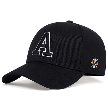 Letter Embroidery Baseball Cap Spring Summer Outdoor Sun Hat Dad Cotton Snapback Adjustable Casual