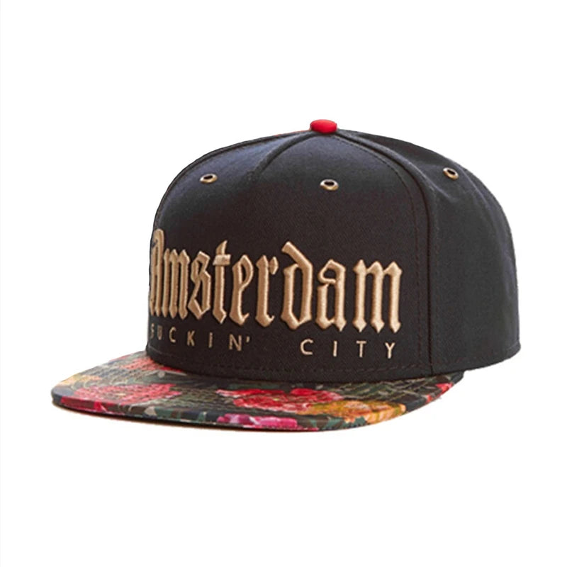 Luxury Embroidery Baseball Hats Unisex Hiphop Breathable Sunshade Street Trucker Cap Men Women