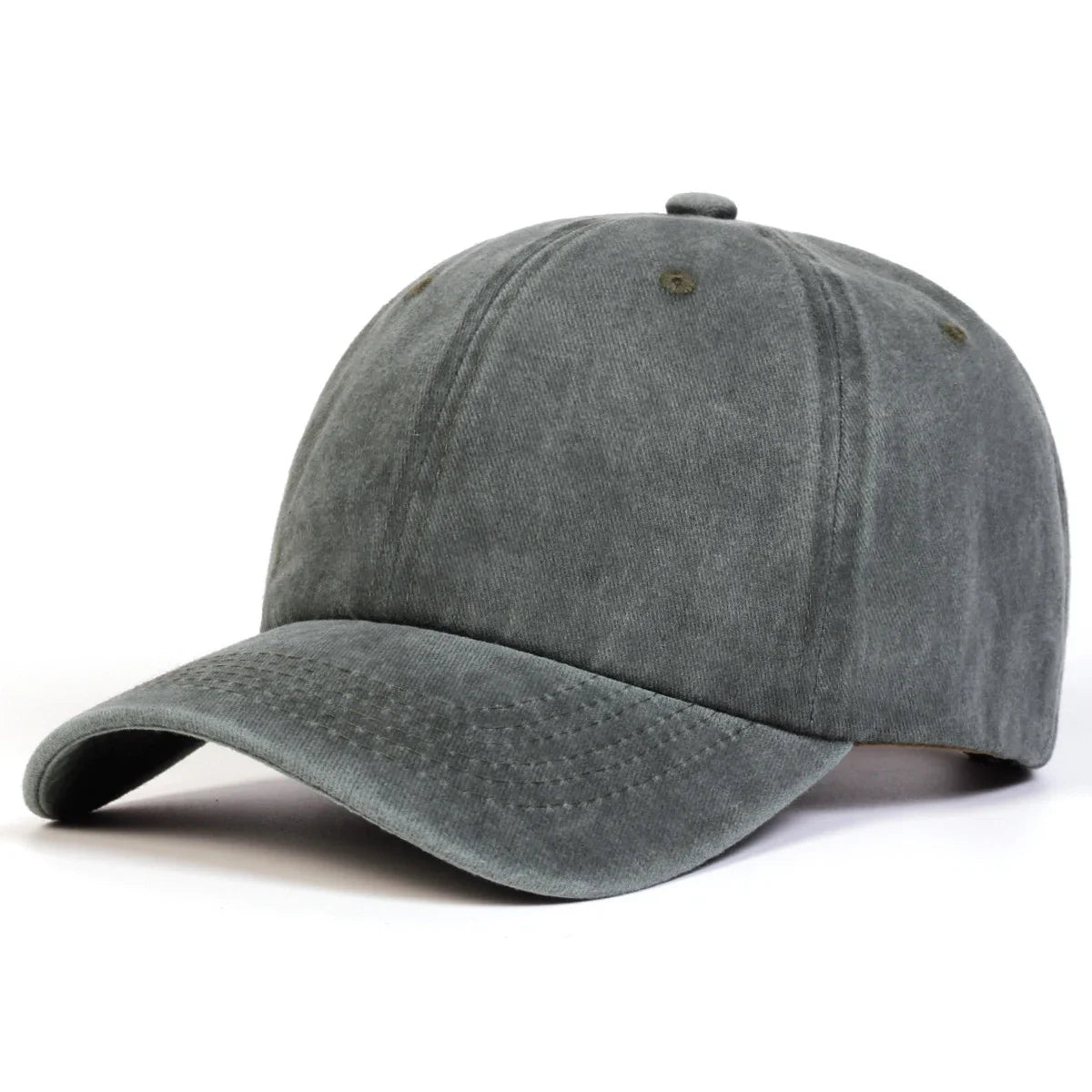 Unisex Light Washed Solid Color Baseball Caps Spring Autumn Outdoor Adjustable Casual Hats Hip Hop