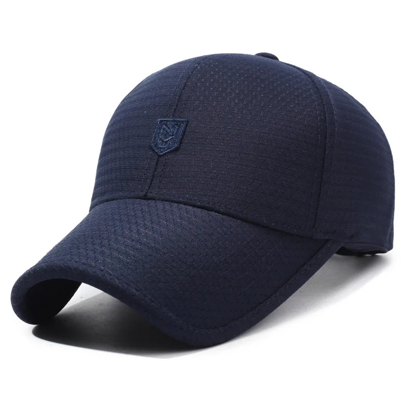 Spring Summer Mesh Baseball Cap Outdoor Sports Breathable Sunshade Sunscreen Simple Casual Men S