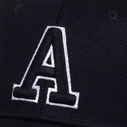 Letter Embroidery Baseball Cap Spring Summer Outdoor Sun Hat Dad Cotton Snapback Adjustable Casual