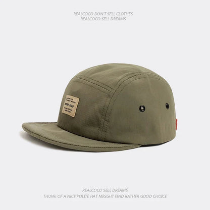 Japanese Quick-drying Breathable Short Brim Baseball Caps Men Women Face Small Foldable Soft Top Hip-hop Cap Women Soft Brim Hat