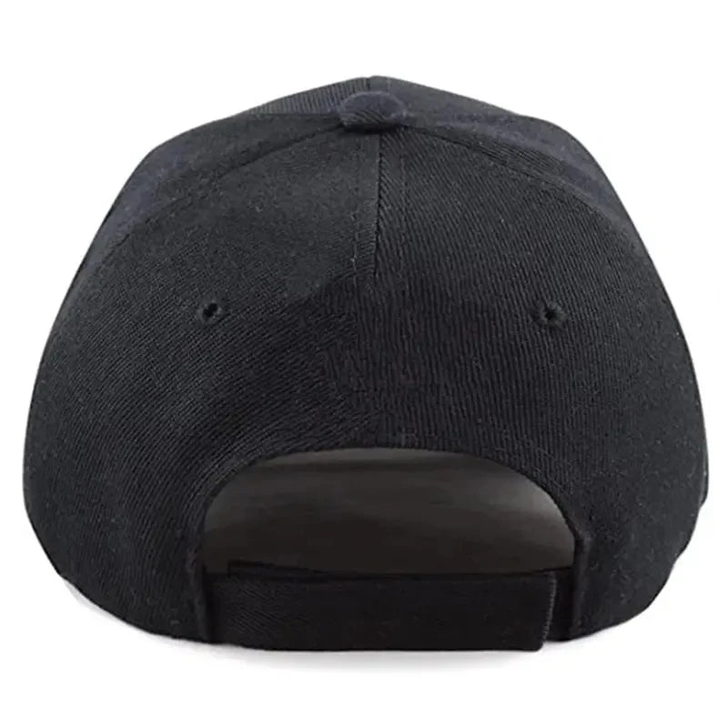 Unisex Security Letter Embroidery Baseball Caps Spring Autumn Outdoor Adjustable Casual Hats
