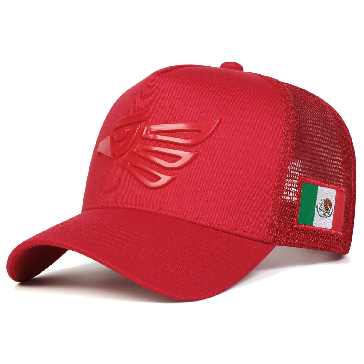 Unisex Mexican Eagle Label Baseball Net Caps Spring Summer Outdoor Adjustable Casual Hats Hip Hop