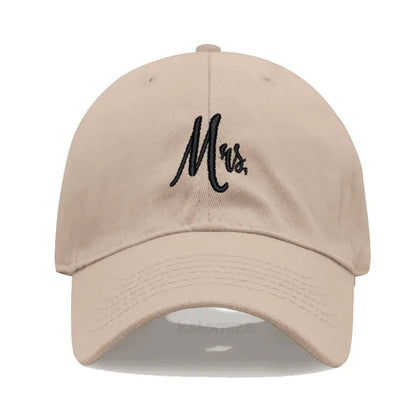 Matching Mr Mrs Baseball Cap Men S Women Cotton Embroidery Sport Golf Caps Bridal Gift Newlywed