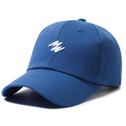 3d Embroidered Mn Simple Korean Design Baseball Cap Men Women Adjustable Buckle