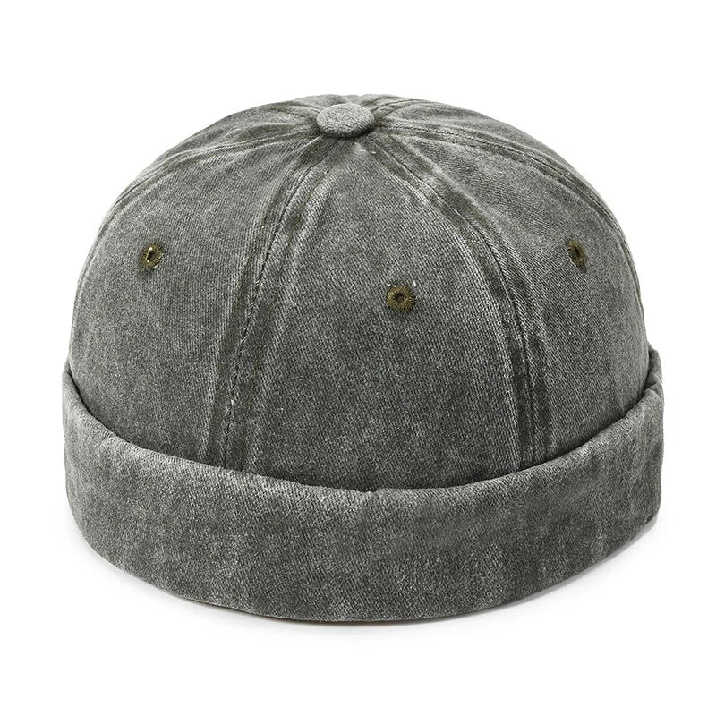 Street-style Soft-top Washed Hip-hop Cap - Unisex & Versatile Farmer's Hat