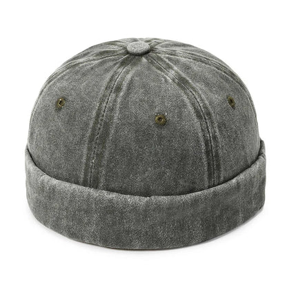 Street-style Soft-top Washed Hip-hop Cap - Unisex & Versatile Farmer's Hat