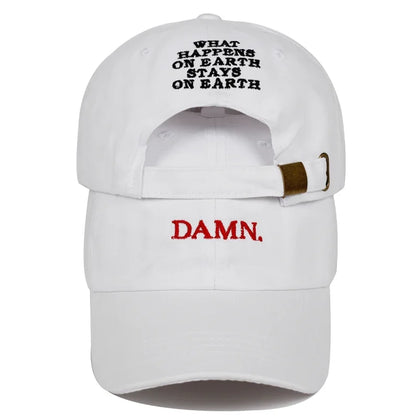 Unisex Damn Letter Embroidery Baseball Caps Spring Autumn Outdoor Sunscreen Hat Adjustable Casual