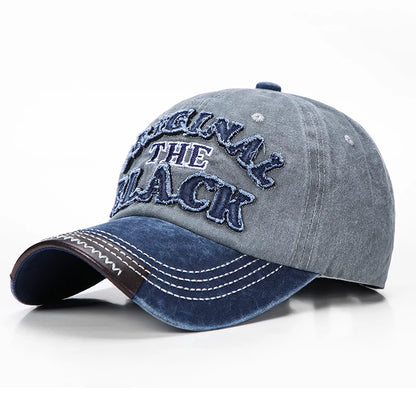 News Outdoor Sports Cotton Baseball Cap Retro Embroidery Men S Hip Hop Rebound Caps Snapback Hats