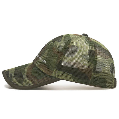 Summer Women Men Fishing Mesh Sun Hat Caps Female Male Black White Outdoor Sport Baseball Hats Cap