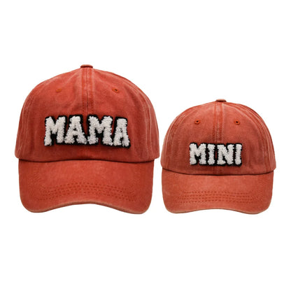 Cool Mama Mini Women Children Kids Cap Sets Spring Summer Outdoor Lady Female Boy Girls Baseball
