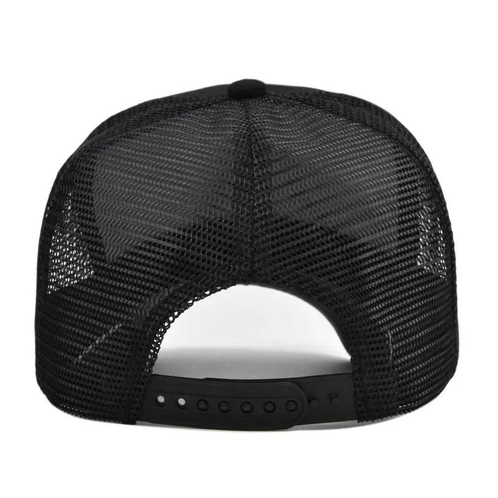 Spring Summer Printed Mesh Breathable Baseball Cap Personality Logo Men Women Couples Visor Hat