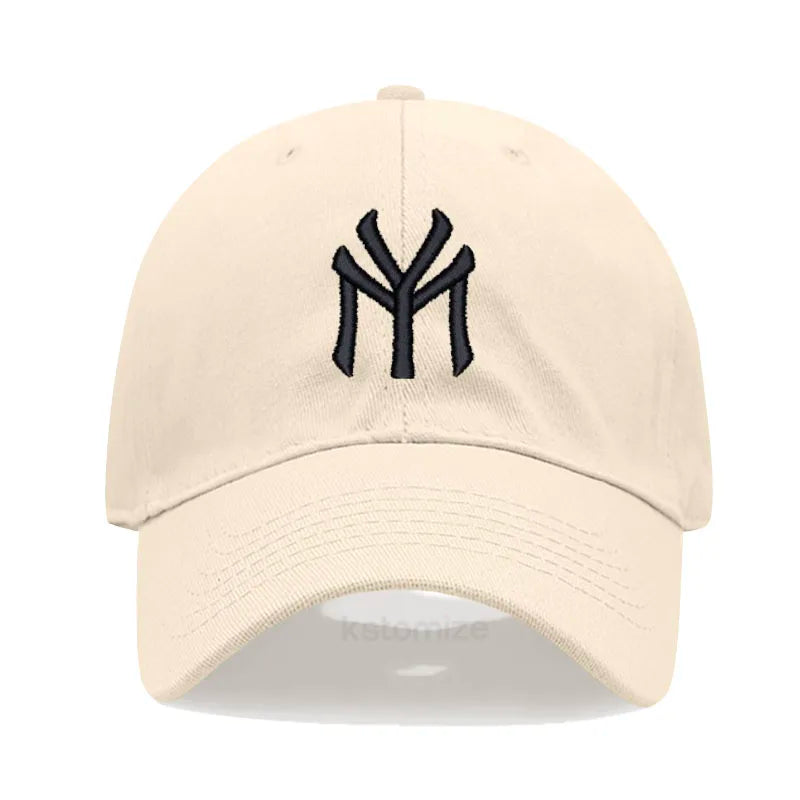 Letter My Embroidery Baseball Cap Women Men Adjustable Soft Washed Cotton Sports Dad Hat Spring