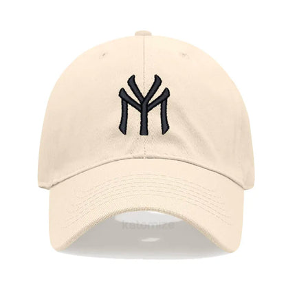 Letter My Embroidery Baseball Cap Women Men Adjustable Soft Washed Cotton Sports Dad Hat Spring