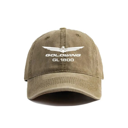 Goldwing Gl1800 Baseball Cap Distressed Hats Men Retro Outdoor Summer Adjustable Hat Casual