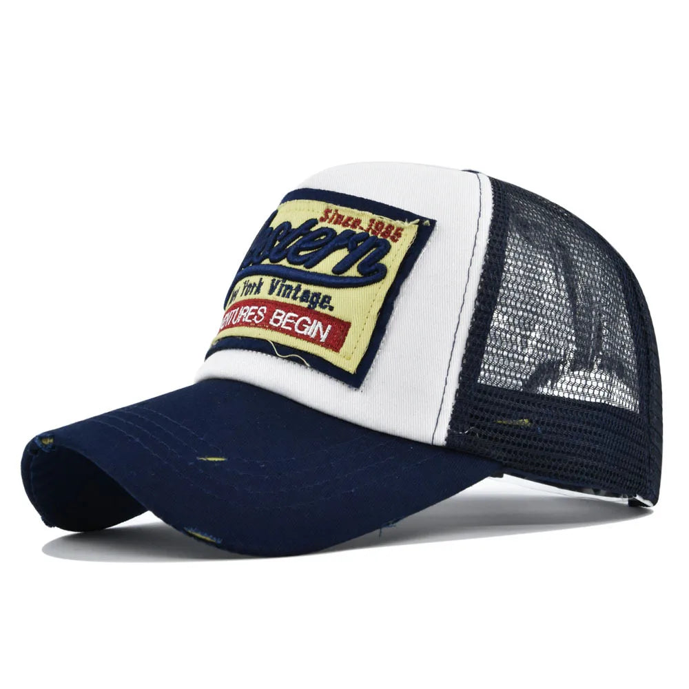 Spring Summer Men Women Baseball Cap Outdoor Sports Sunshade Sun Protection Hat Hip Hop Hat Mesh Breathable Adjustable Snapback