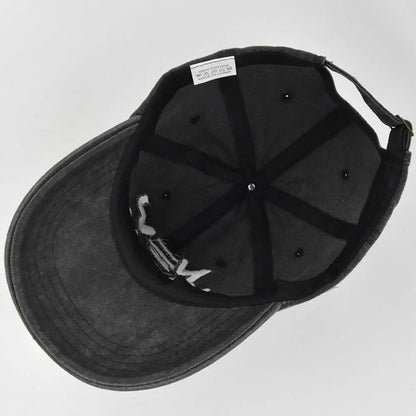 York Baseball Caps Washed Cotton Hat Men Women Gorras Snapback Sun Protection Casquette Dad Outdoors