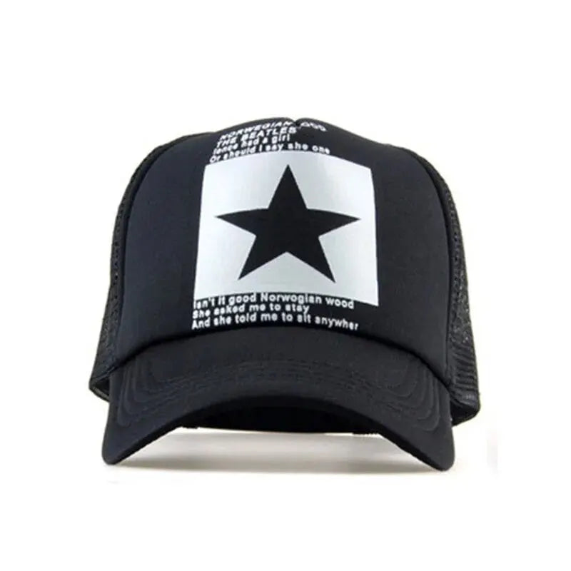Spring Baseball Cap Snapback Mesh Hats Hip Hop Caps Cool Men Female Outdoor Casual Sun Hat