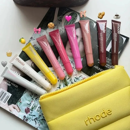 Rhode Lip Gloss iPhone Case – Toast & Vanilla Makeup Phone Case