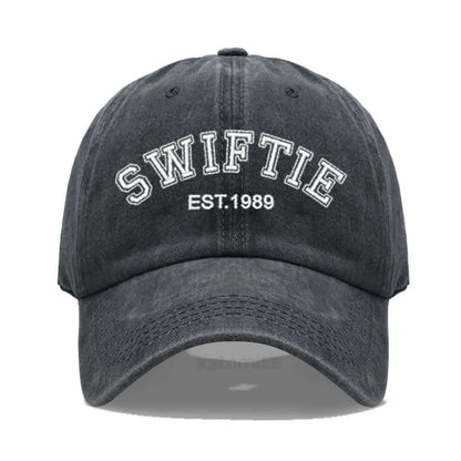 Swiftie 1989 Embroidery Baseball Cap Men Women Unisex Washed Cotton Dad Hat Sun Gift Fans Outdoor