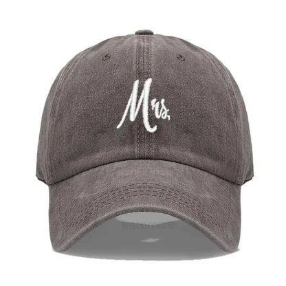 Matching Mr Mrs Baseball Cap Men S Women Cotton Embroidery Sport Golf Caps Bridal Gift Newlywed