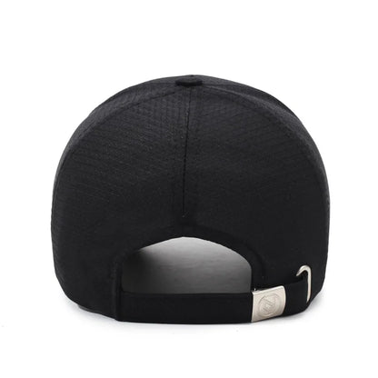 Summer Men S Black Breathable Cap Versatile Korean Version Baseball Outdoor Recreational Fishing Sun