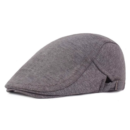 Solid Color Beret Men S Women Warm Wild Hat Spring Autumn Cotton Berets Hip Hop Hats Casquette